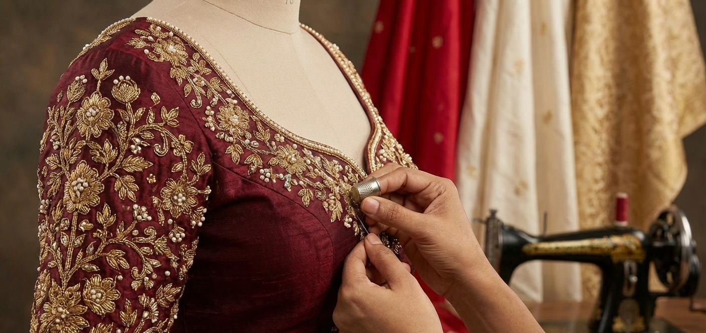 Bridal Wear Stitching